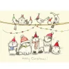 Two Bad Mice "Hatty Christmas" Christmas Card