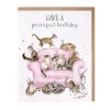 Wrendale Designs "Have A Purrrfect Birthday" Birthday Greetings Card