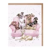 Wrendale Designs "Movie Night" Dogs Greetings Card