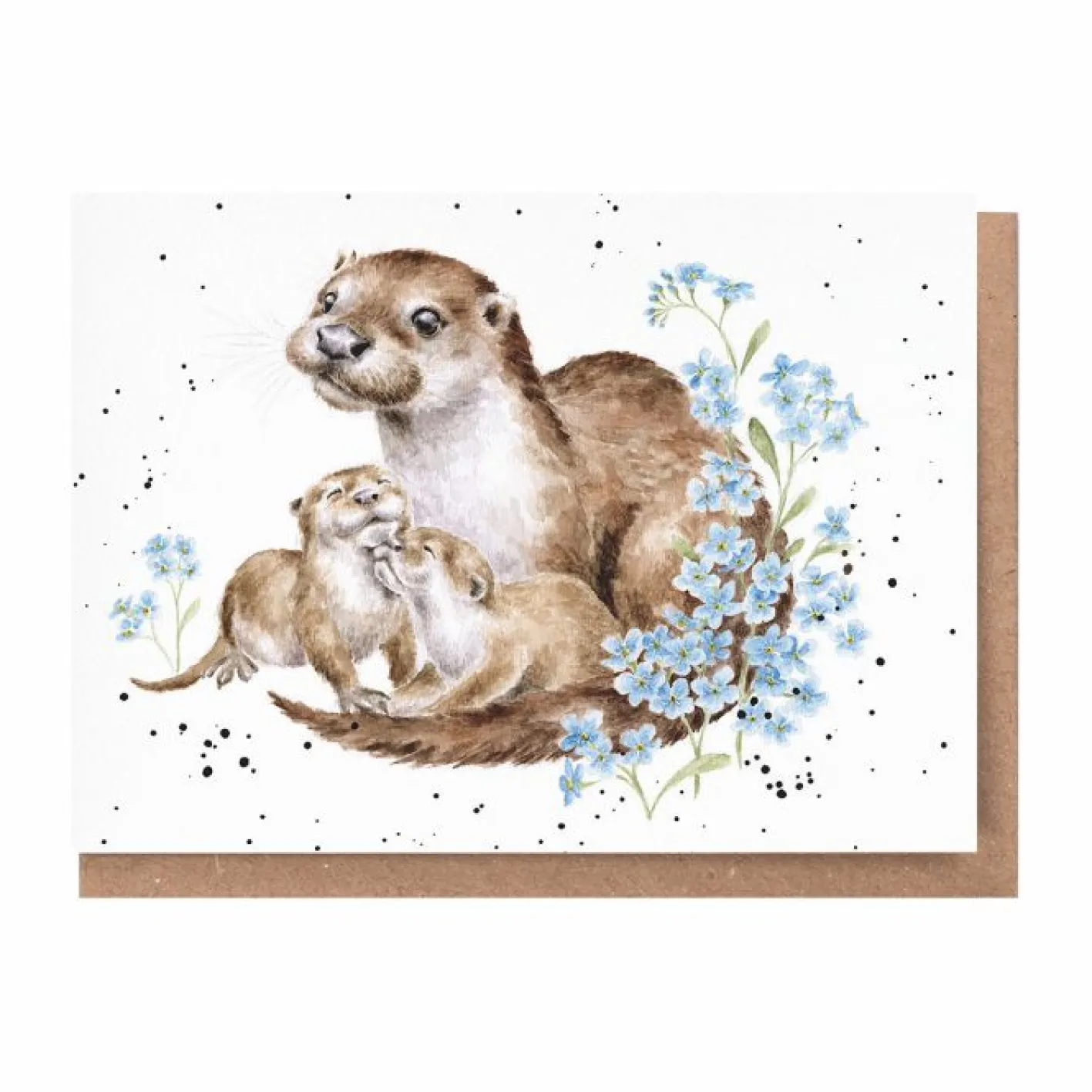 Wrendale Designs "Otterly Adorable" Otter Greetings Card