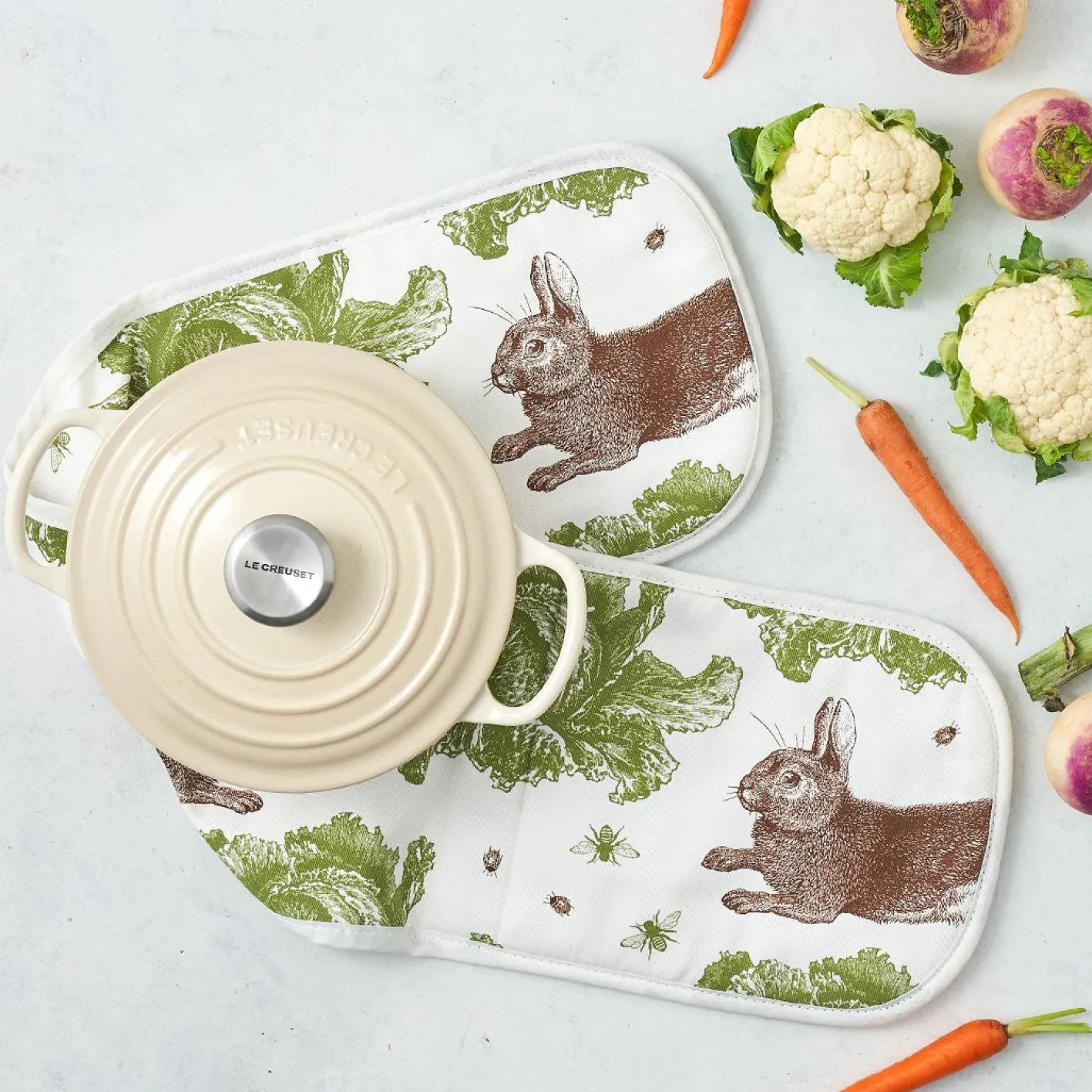 Thornback & Peel Rabbit & Cabbage Double Oven Glove