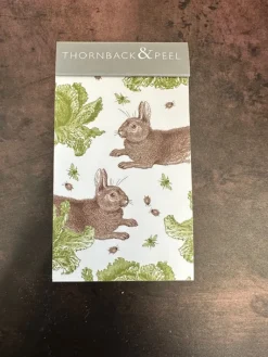Thornback & Peel Rabbit & Cabbage Mini Notepad
