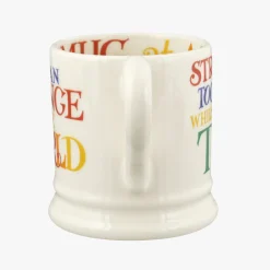 Emma Bridgewater Rainbow Toast Change The World  1/2 Pint Mug