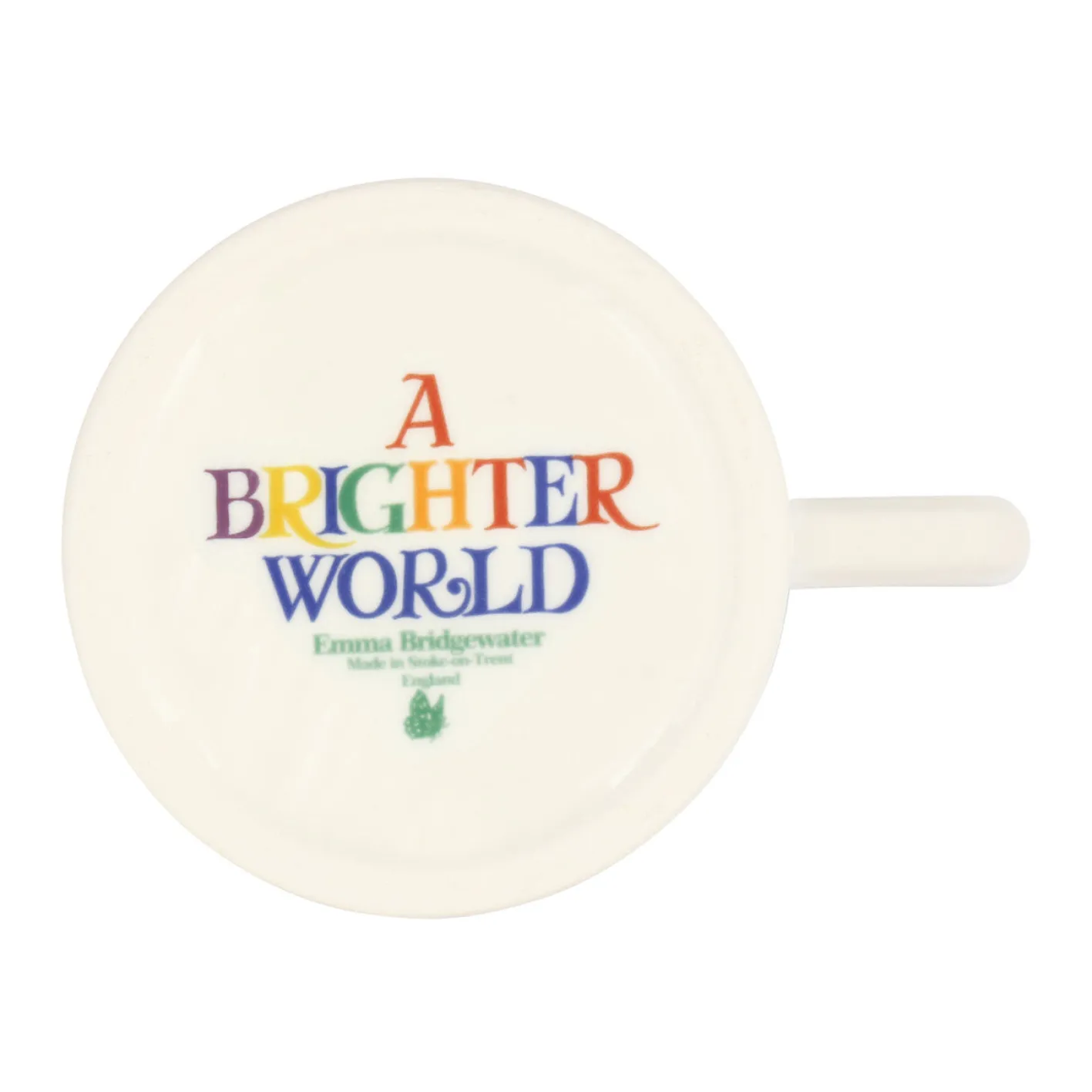 Emma Bridgewater Rainbow Toast Kindness & A Fair World 1/2 Pint Mug