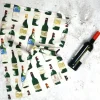 Corinne Alexander Red Bordeaux Tea Towel by