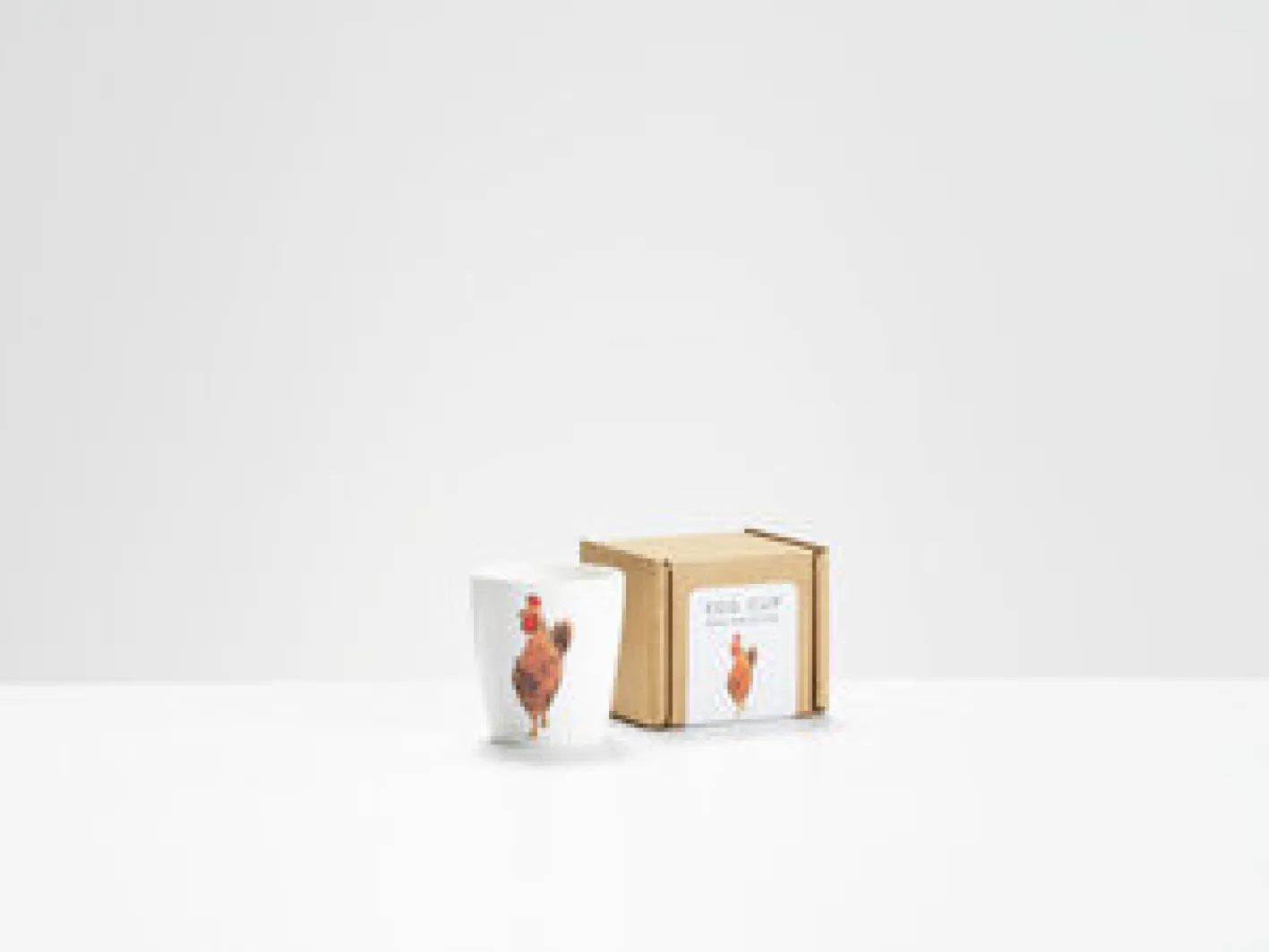 Helen Beard Red Rooster Egg Cup