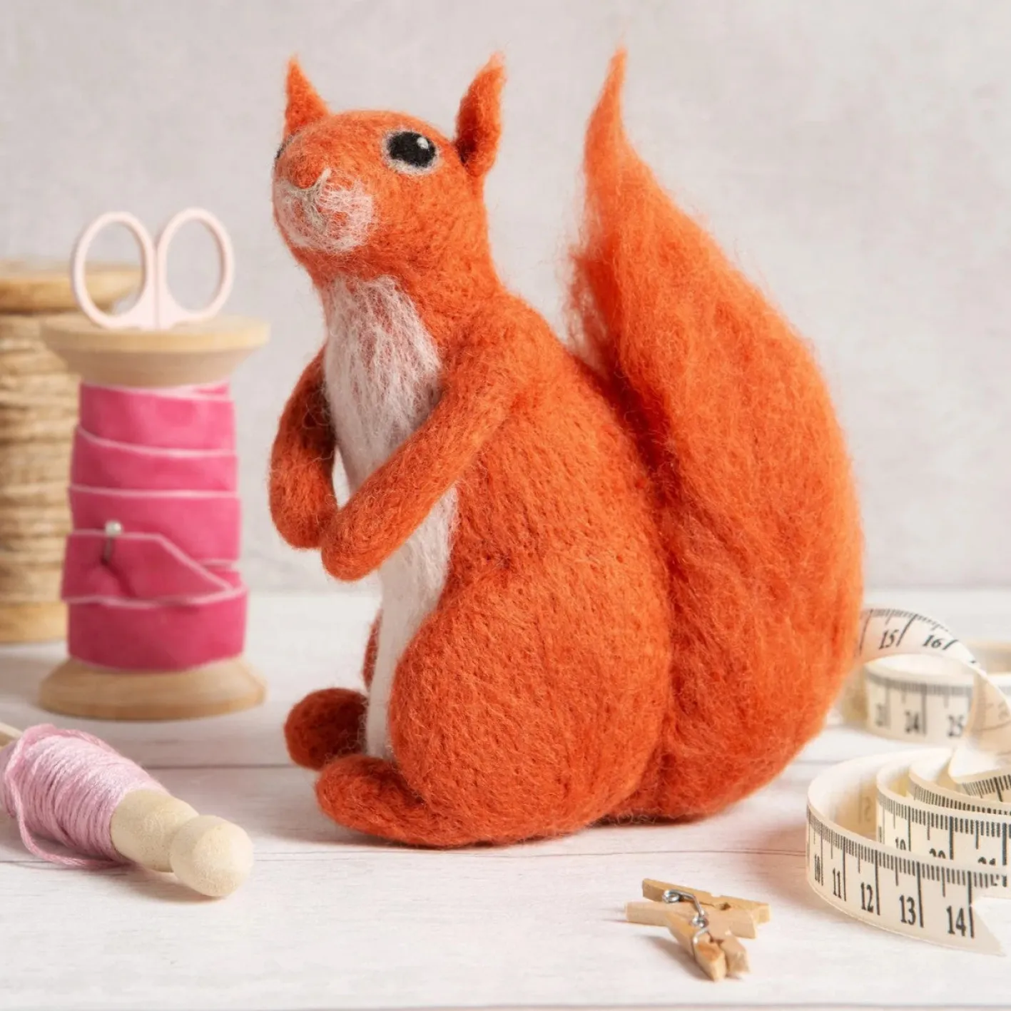 Hawthorn Handmade Red Squirrel Needle Felting Kit