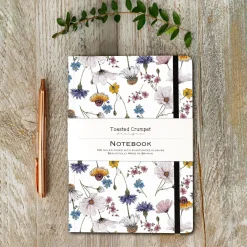 Toasted Crumpet Regency Gardens (Pure) A5 Lined Notebook