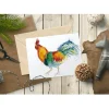 Jen Winnett Reggie the Rooster Eco-Card