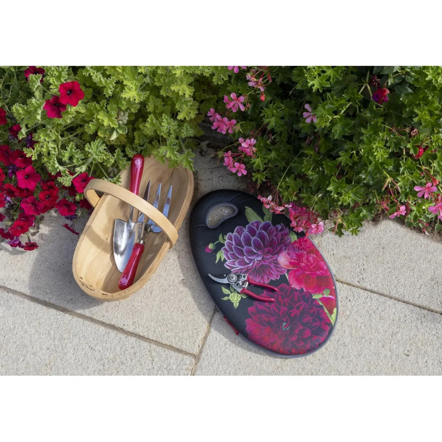 Burgon & Ball RHS British Bloom Trowel and Fork Gift Box
