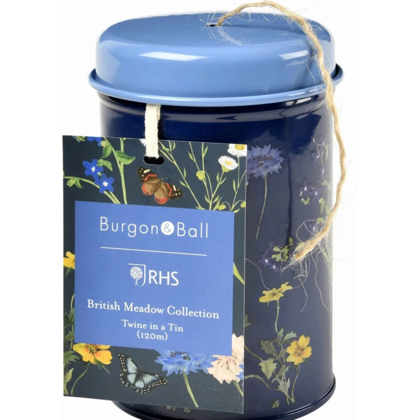 Burgon & Ball RHS British Meadow Twine in a Tin