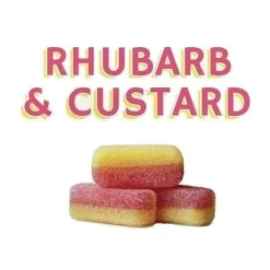 Tea & Biscuits Rhubarb and Custard Boiled Sweets by Bonds of London