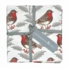 Thornback & Peel Robin & Holly Set of 4 Napkins