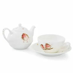 Wrendale Designs Robins Tea for One