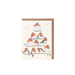 Wrendale Designs 'Rockin' Robins' Gift Enclosure Card