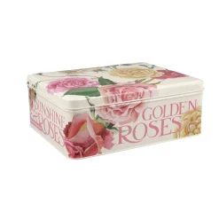 Emma Bridgewater Roses All My Life Deep Rectangular Tin