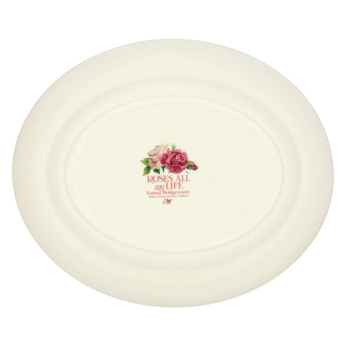 Emma Bridgewater Roses All My Life Medium Oval Platter