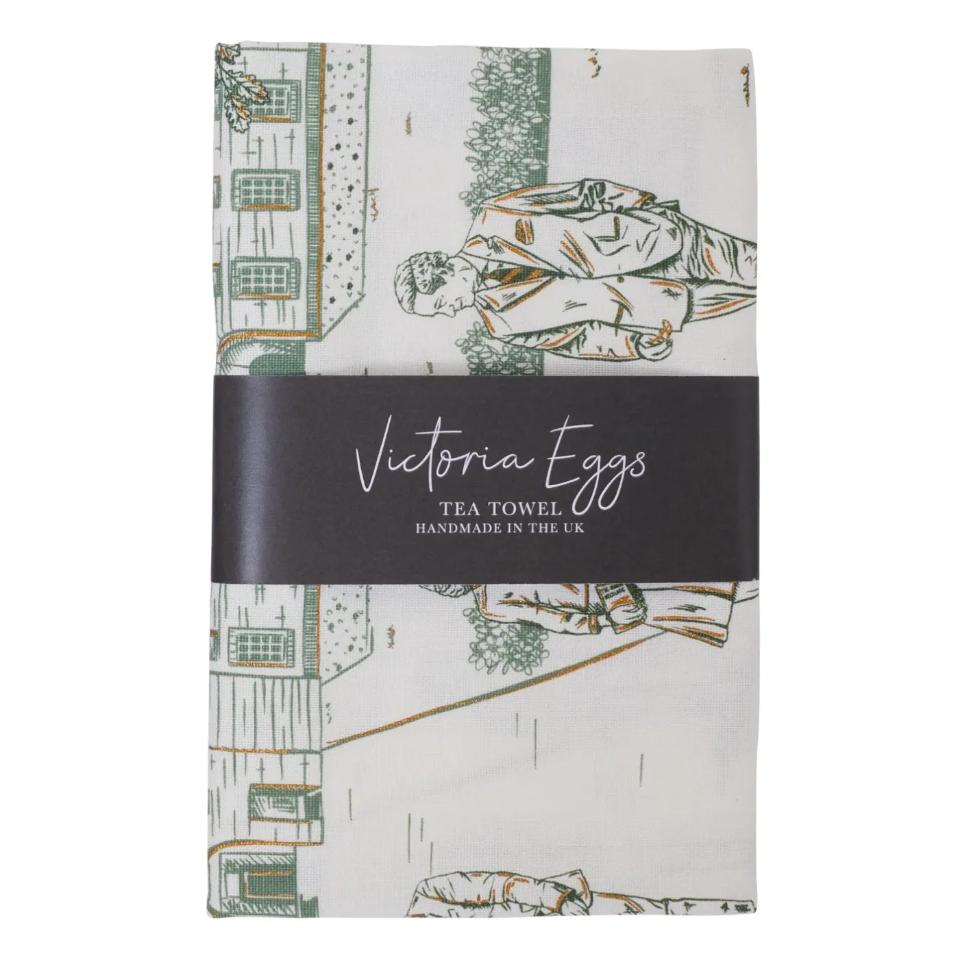 Victoria Eggs Royal Family Tea Towel