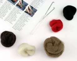 Hawthorn Handmade Rudolph Brooch Felting Kit