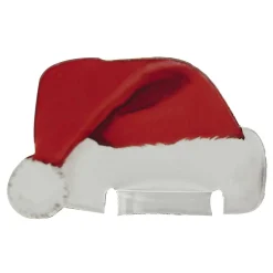 Ginger Ray Santa Hat Christmas Glass Decorations
