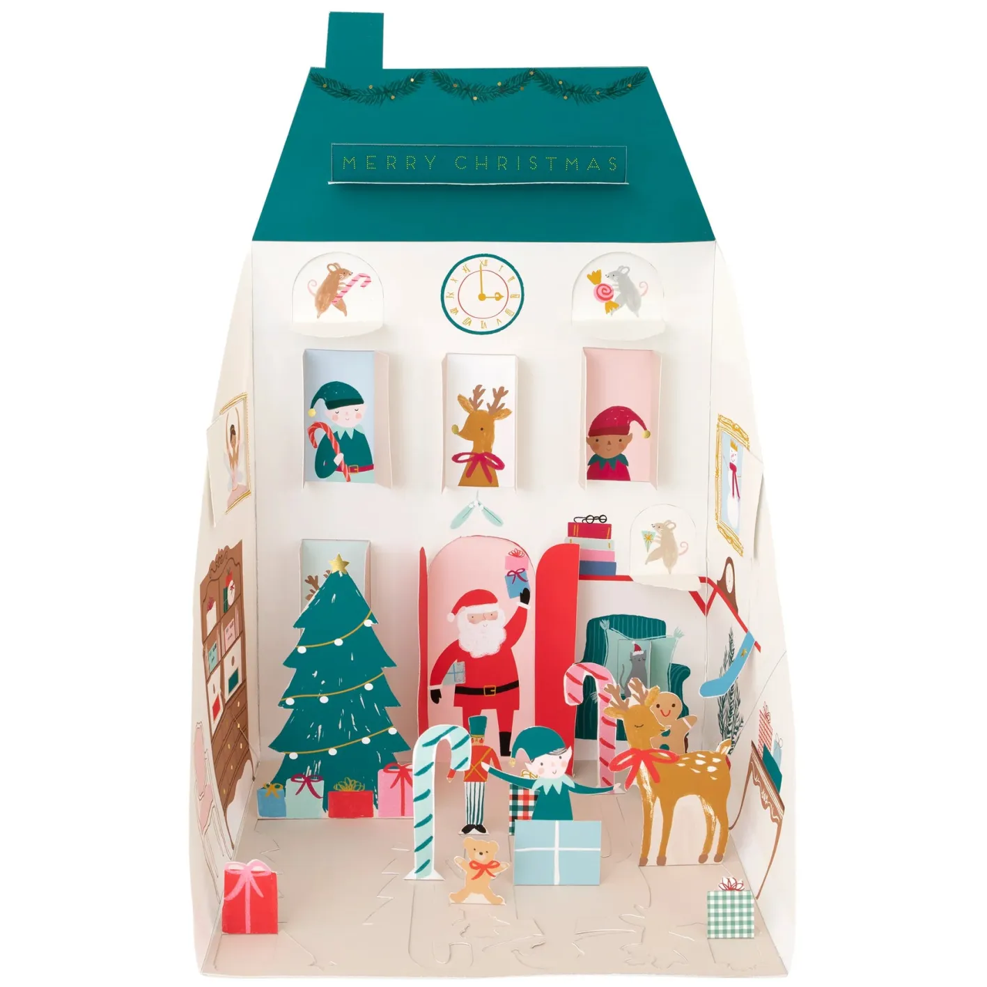 Meri Meri Santa's House Pop Up Advent Calendar