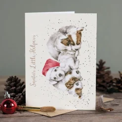 Wrendale Designs 'Santa's Little Helpers' Christmas Greetings Card