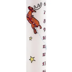 Alison Gardiner Santa's Sleigh Advent Candle