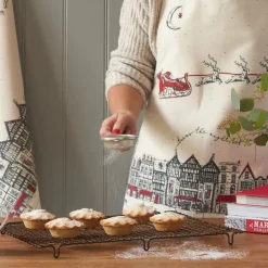 Victoria Eggs Santa's Sleigh Apron