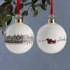 Victoria Eggs Santa's Sleigh Christmas Bauble