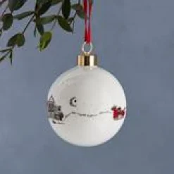 Victoria Eggs Santa's Sleigh Christmas Bauble