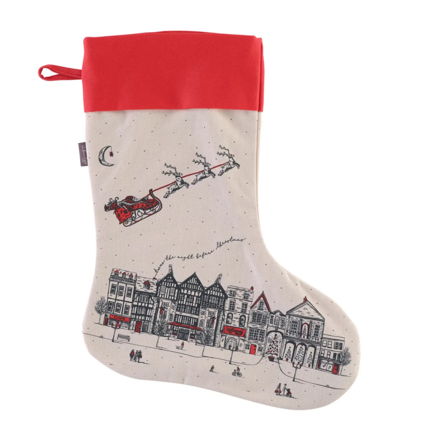 Victoria Eggs Santa's Sleigh Christmas Stocking
