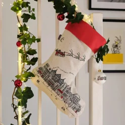 Victoria Eggs Santa's Sleigh Christmas Stocking