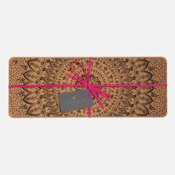 Sara Miller London Sara Miller Artisanne Noir Long Rectangular Cork Trivet