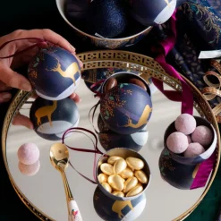 Sara Miller London Sara Miller Christmas Tin Baubles