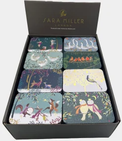 Sara Miller London Sara Miller Woodland Christmas Pocket Tins