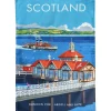 Town Towels Scotland - Dunoon Pier Tea Towel