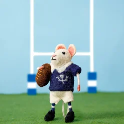Sew Heart Felt Scotland Rugby Mouse