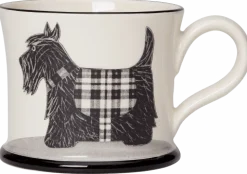 Moorland Pottery Scottie Dog Mug by