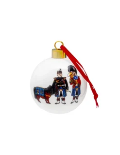 Alison Gardiner Scottish Pipers Bauble Boxed
