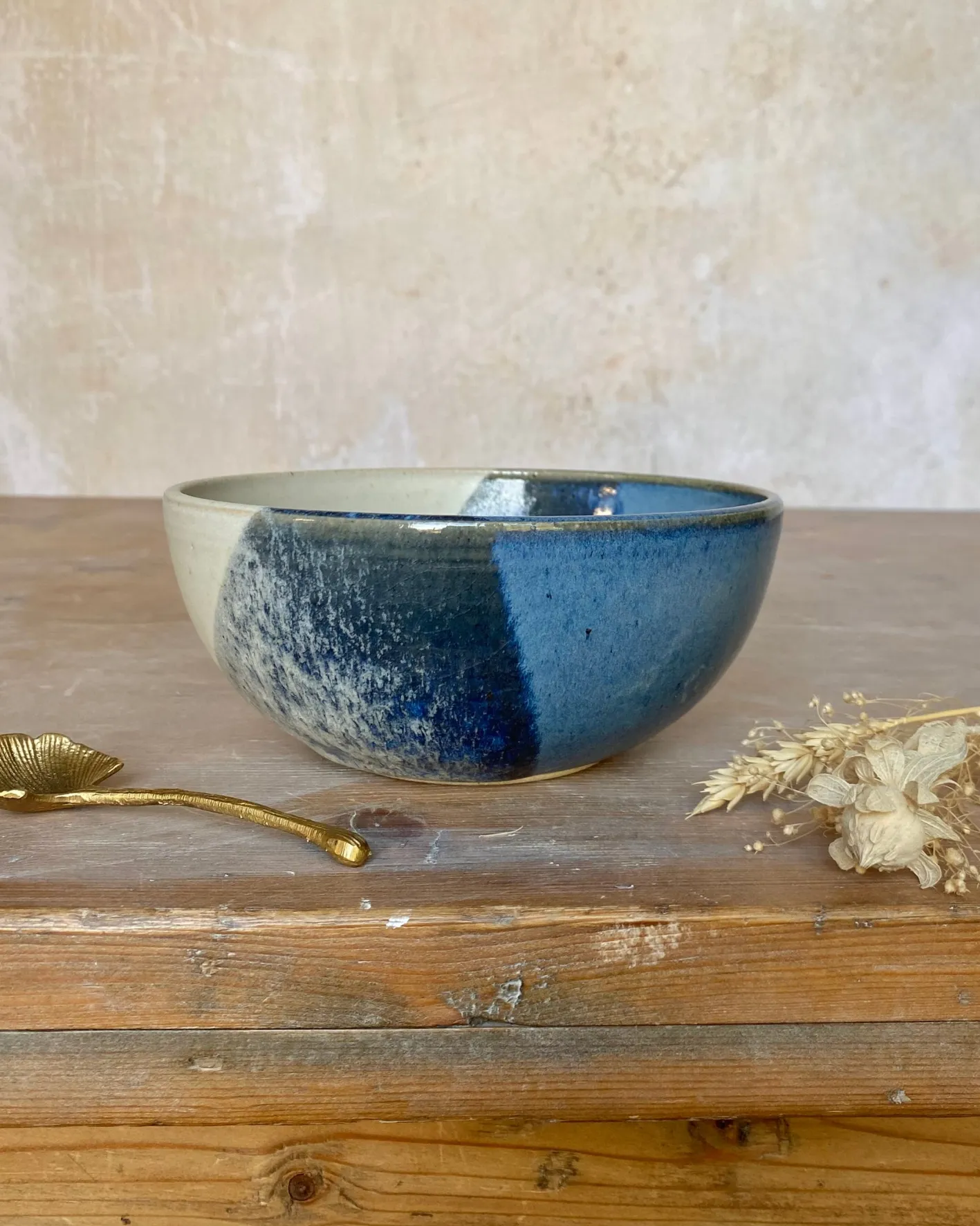 Emily Doran Pottery Sea Foam Breakfast Bowl
