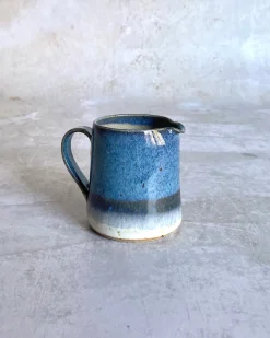Emily Doran Pottery Sea Foam Milk Jug