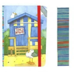 Emma Ball Seaside A6 Hardback Notebook