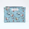 Poppy Treffry Seaside Flat Zip Purse with Keyring