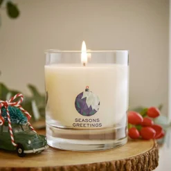 Wax Lyrical Seasons Greetings Candle in Glass