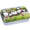 Emma Ball Sea Thrift Puffins Hinged Small Rectangular Tin