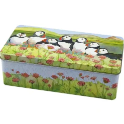 Emma Ball Sea Thrift Puffins Long Tin