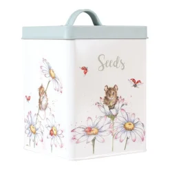 Wrendale Designs Seed Tin by Hannah Dale