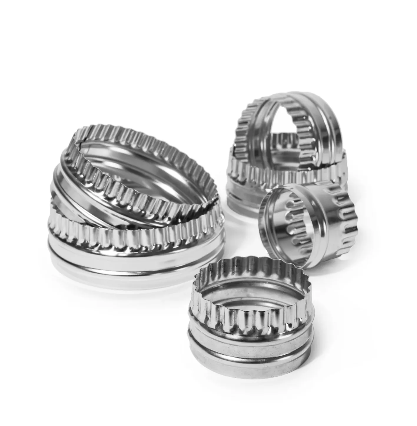 Silverwood Set of 6 (2 in to 4.5 in) Stainless Steel Cutters