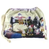 Emma Ball Sewing Gnomes Drawstring Cotton Bag