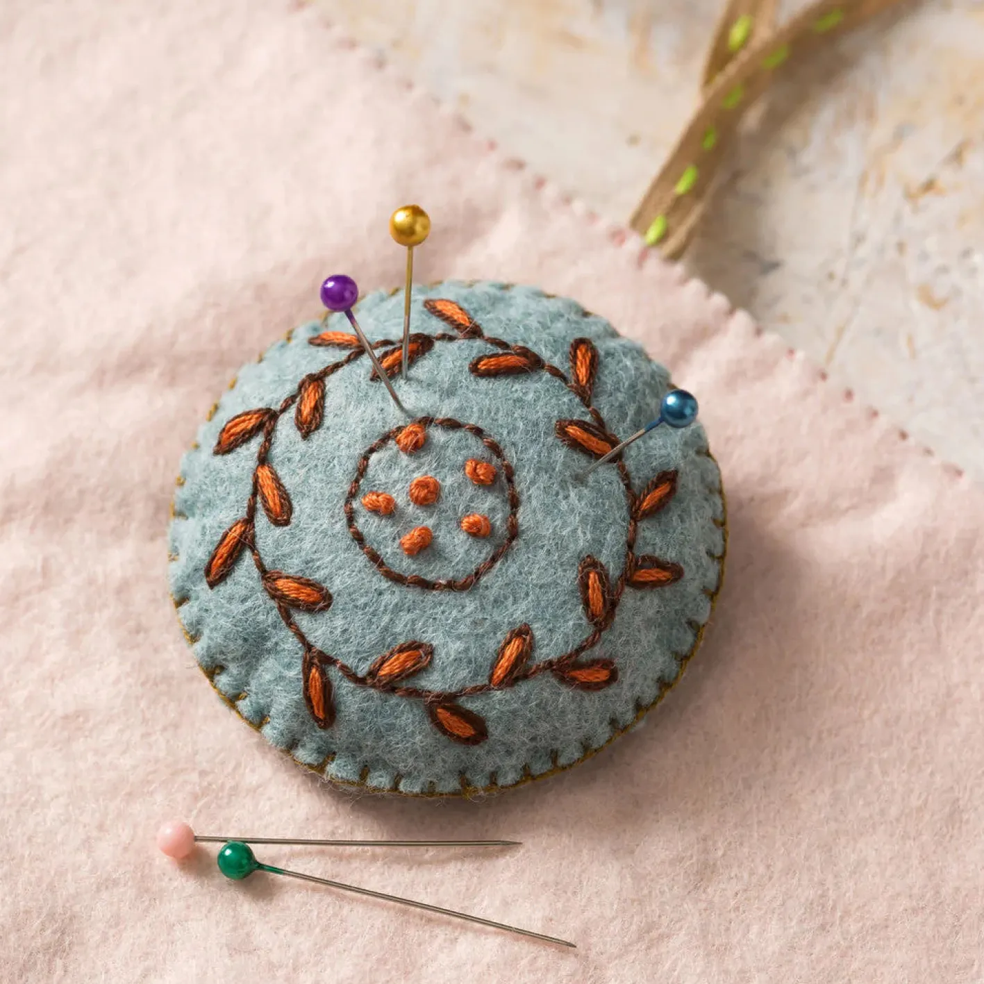 Corinne Lapierre Sewing Roll Wool Mix Felt Craft Kit